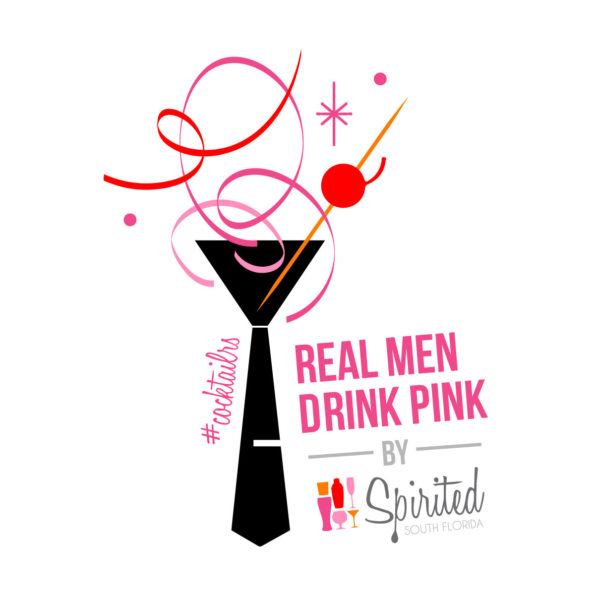 Image of Real Men Drink Pink Logo